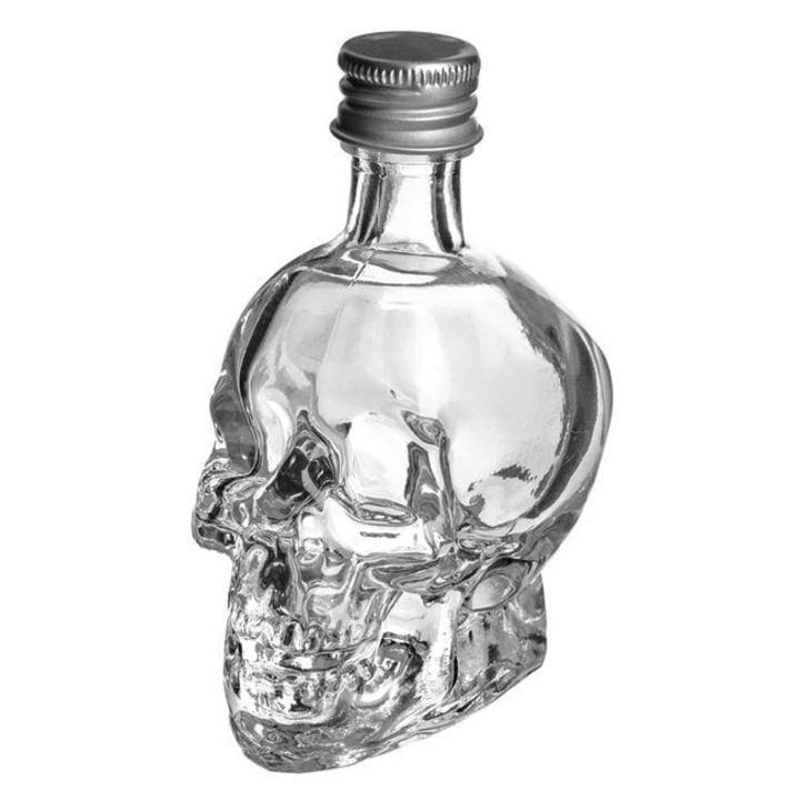 Стъклена бутилка Череп 50мл