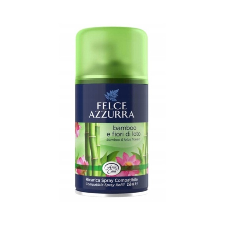 Légfrissítő utántöltő spray Bamboo Loto 250ml, Felce Azzurra