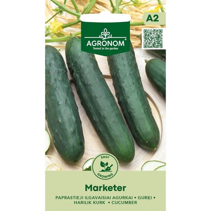 Seminte, Castraveti Marketer, Agronom, plic, 0.5 grame