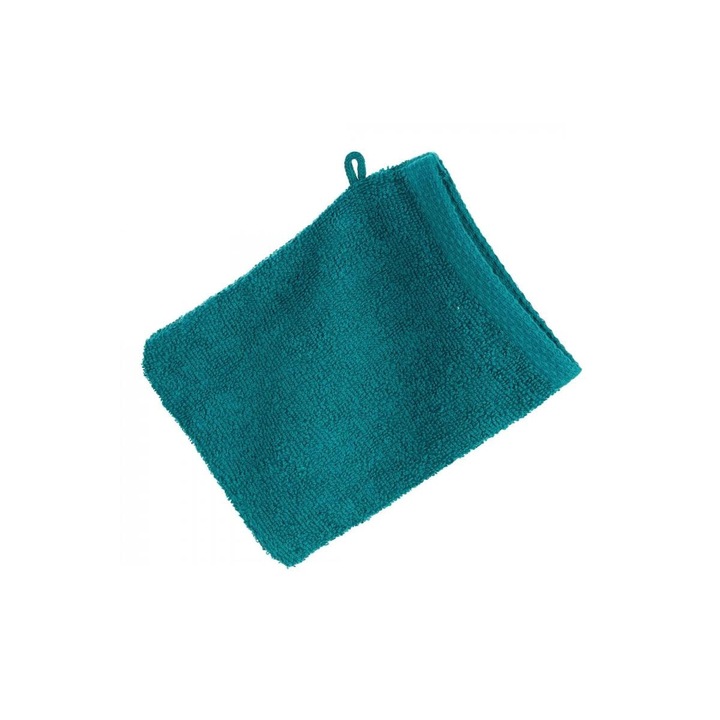 Frottír mosdókesztyű 500 g/m2 Türkiz 16x21 cm