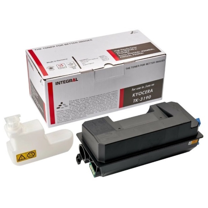 Toner Integral compatibil Kyocera TK-3190, negru, 25, 000 pag, pentru imprimante P3055dn, P3060dn
