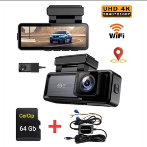 JVC GC-DRE10-E Full HD dashcam met wifi, app-bediening, 4 GB micro-SD-kaart