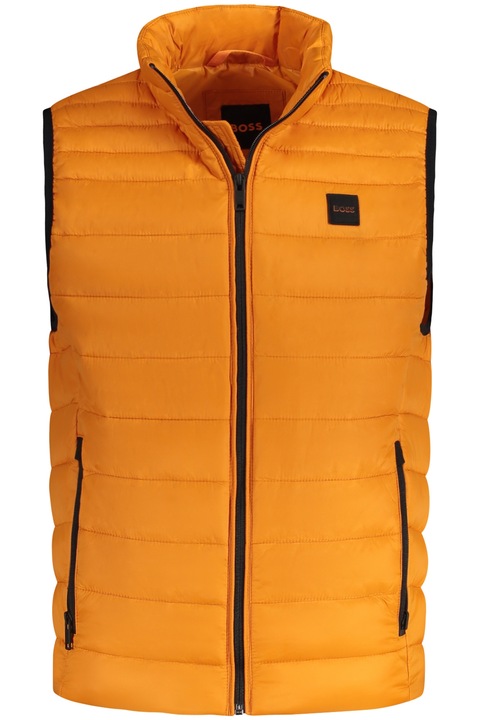 Мъжка жилетка, HUGO BOSS, 100% полиамид, оранжев, 48 INTL, 50530966ODENO2