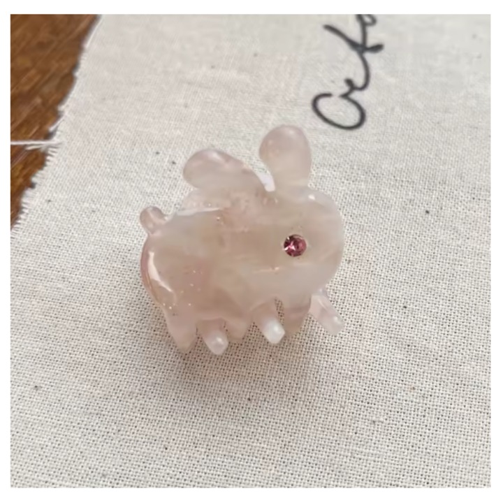 4 db-os mini nyuszi hajcsat készlet lányoknak