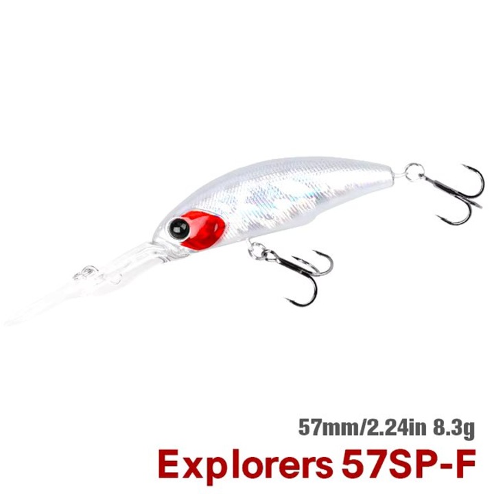 Tsurinoya DW113 felfüggesztett Minnow 57SP 5,7 cm 8,2 g F csali