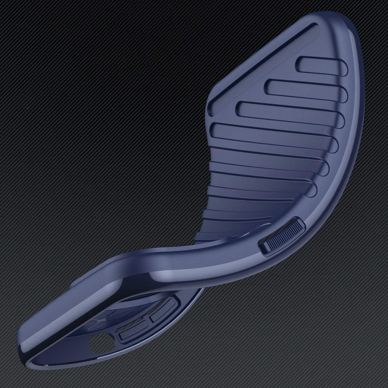 Carcasa Thunder Flexible compatibila cu Samsung Galaxy S25 Blue