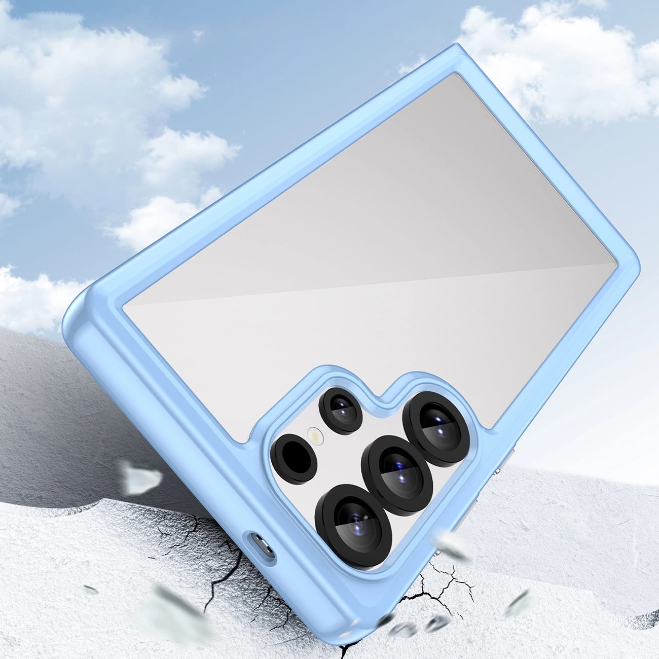Carcasa Outer Space compatibila cu Samsung Galaxy S25 Ultra Blue