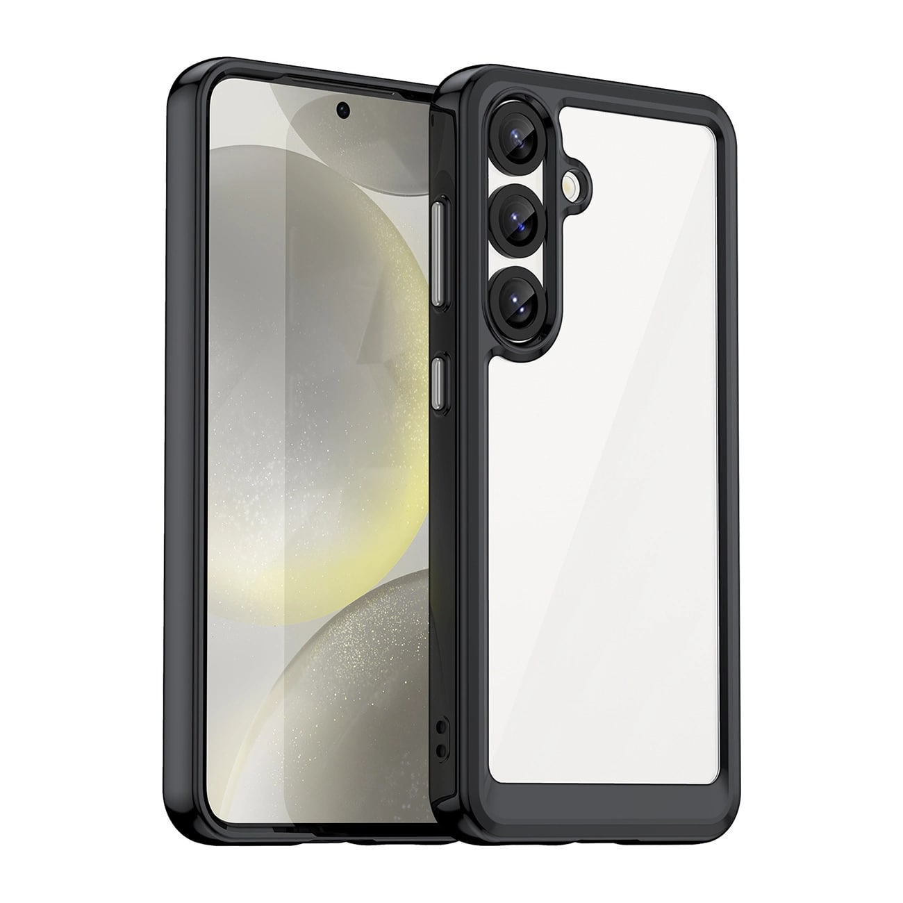 Carcasa Outer Space compatibila cu Samsung Galaxy S25 Black
