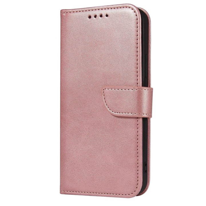Husa Magnet Wallet Stand compatibila cu Samsung Galaxy S25 Pink