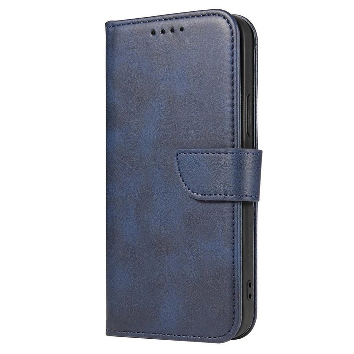 Husa Magnet Wallet Stand compatibila cu Samsung Galaxy S25 Ultra Blue