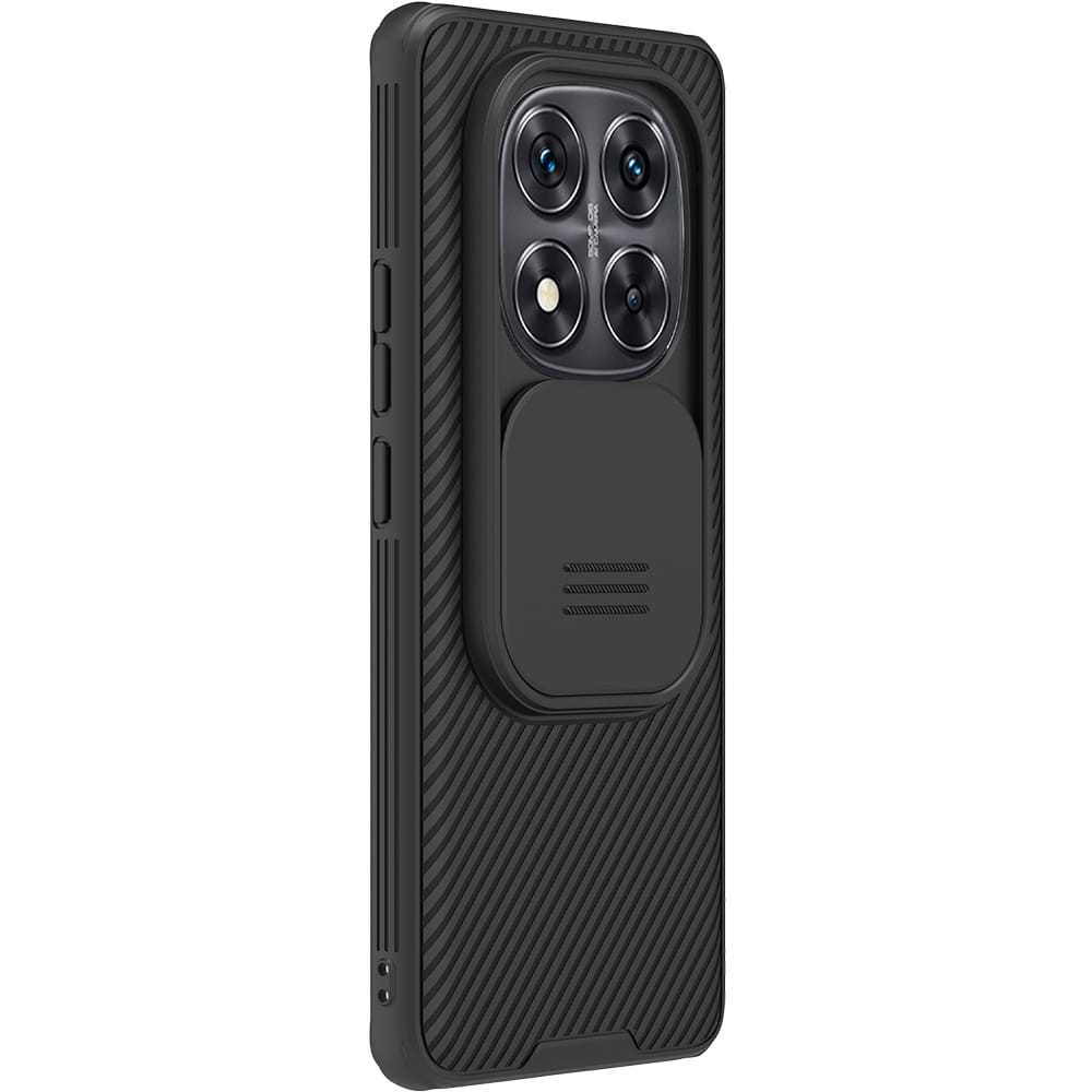 Husa Nillkin CamShield Pro pentru Xiaomi Redmi Note 14 Pro+ 5G, negru
