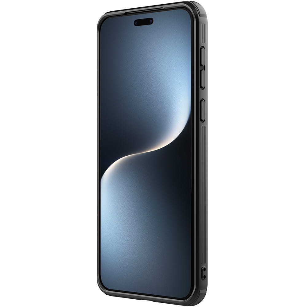Husa Nillkin CamShield Prop Magnetic pentru Honor Magic 7 Pro, translucid cu negru