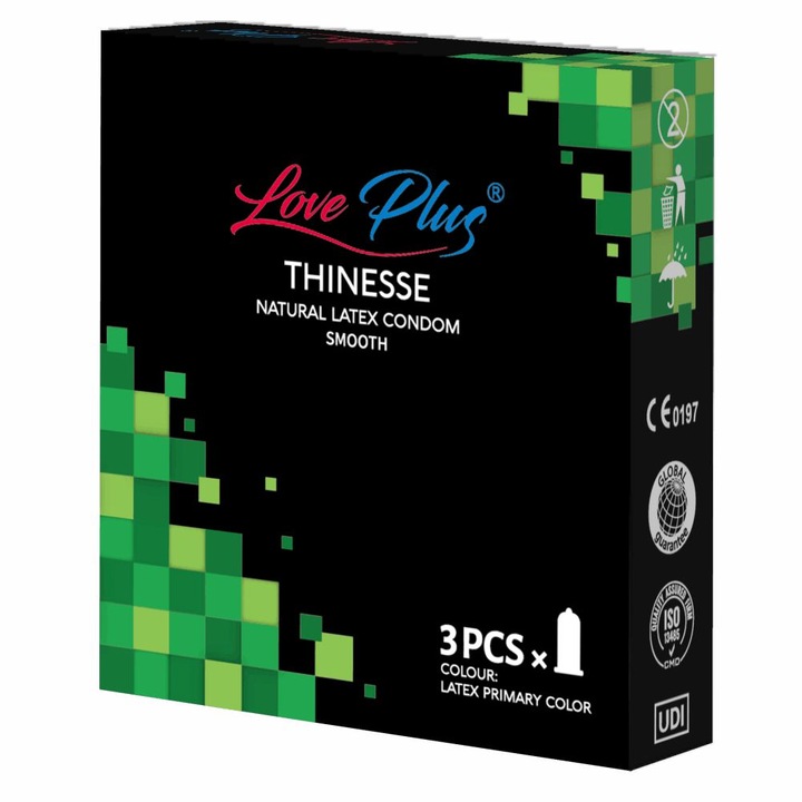 Prezervative Love Plus Thinesse 3 bucati