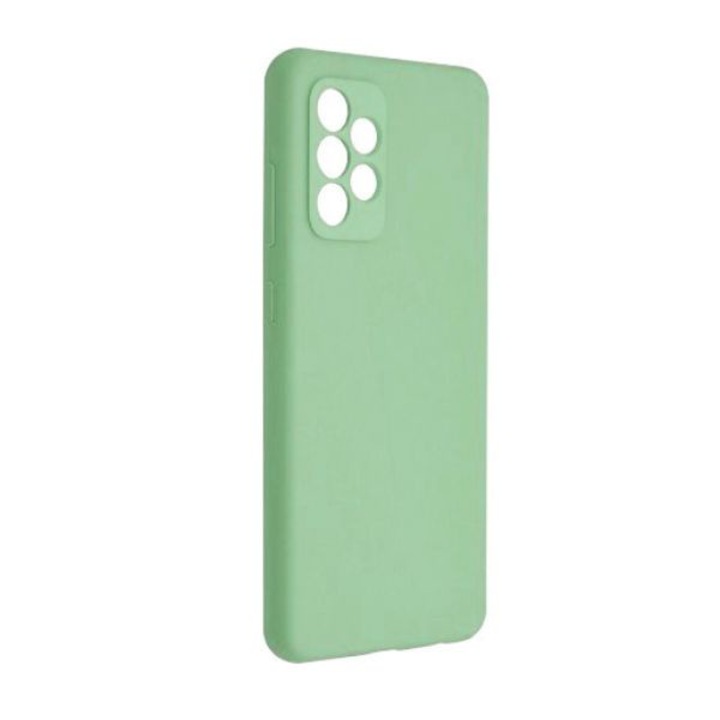 Husa spate silicon, interior catifelat, compatibil cu Google Pixel 6, Verde deschis