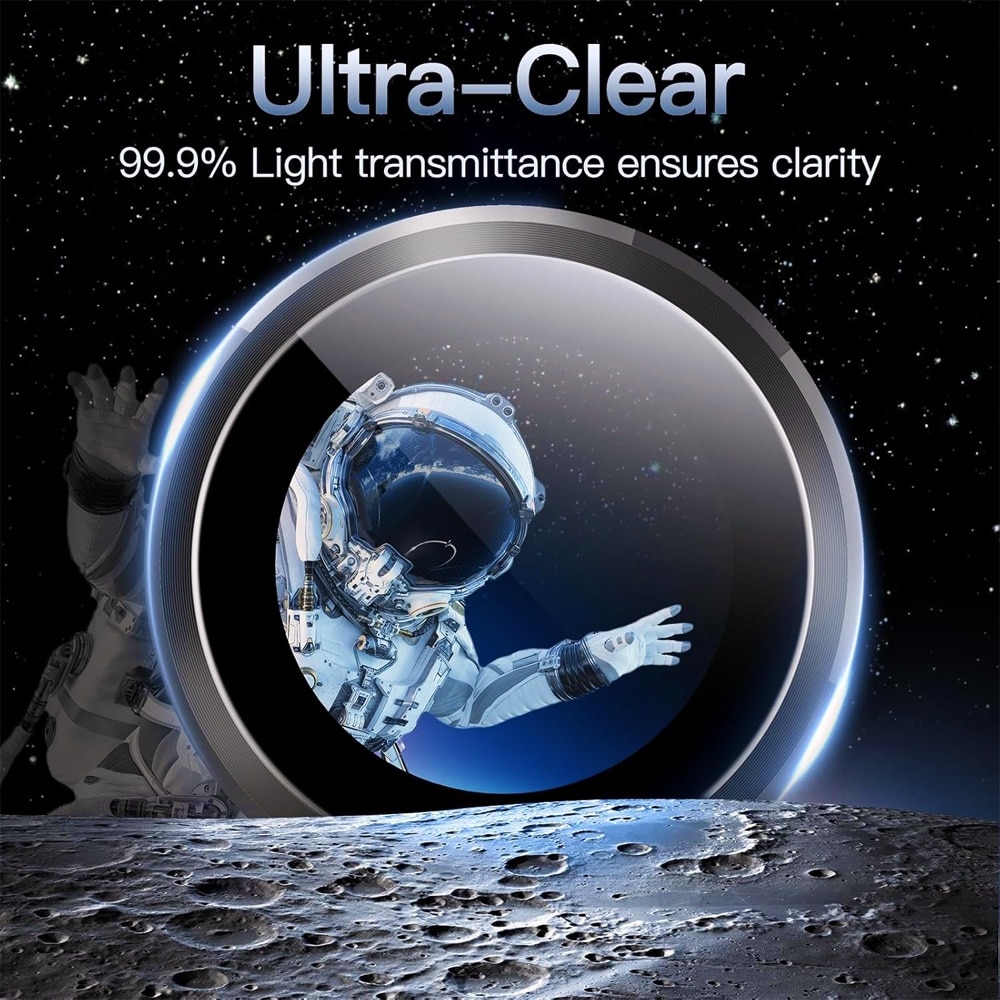Folie de Protectie Lentile Camera pentru Samsung Galaxy S25 Ultra, Sticla Securizata pentru Lentila, Camera Protejata, Clear Ultra HD Technology, Stronger Adsorption, Case Friendly, Negru