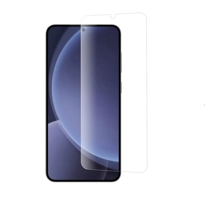 Folie de protectie compatibila cu Samsung Galaxy S25 Plus, Tempered Glass, 2.5D, sticla securizata, Transparent