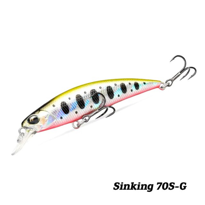 Tsurinoya DW75 Süllyedő Minnow 70S 7cm 8,9g G