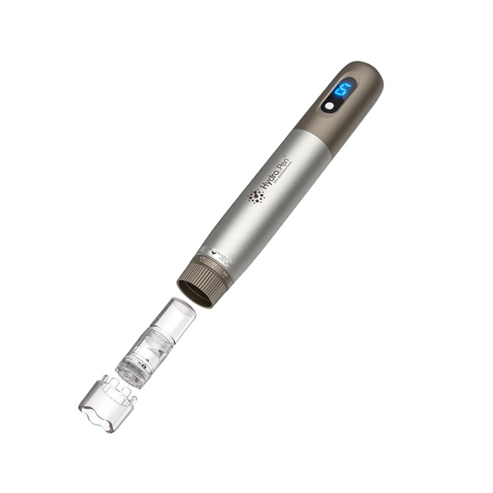 Microneedling Hydra Pen H3, mezoterápiás toll, 2 patron, USB-C kábel