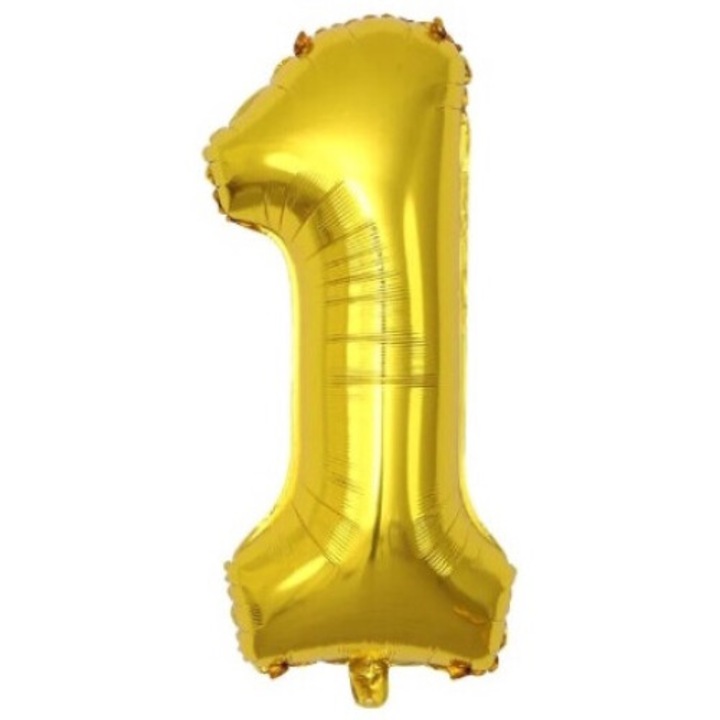 Fólia lufi, 1. szám, arany, 100 cm