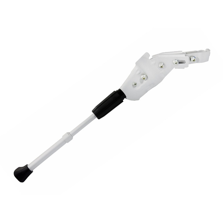 Cric bicicleta, Accent UNI 2, reglabil 24x28", aluminiu, argintiu