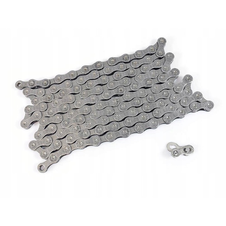 Accent Chain AC-901 9-редов, устойчив на износване, сив, 116x6.6mm
