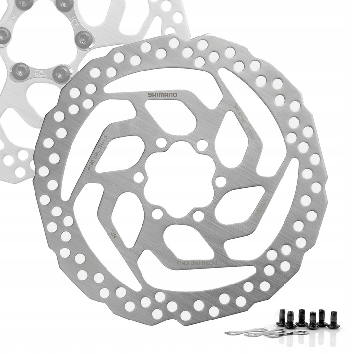 Диск за спирачки Shimano SM-RT26, 180 mm, 6 болта, 186 g
