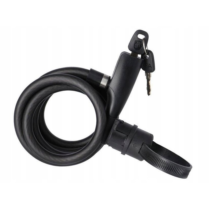 Antifurt bicicleta AXA, Resolute 12-180, 12 mm x 180, negru