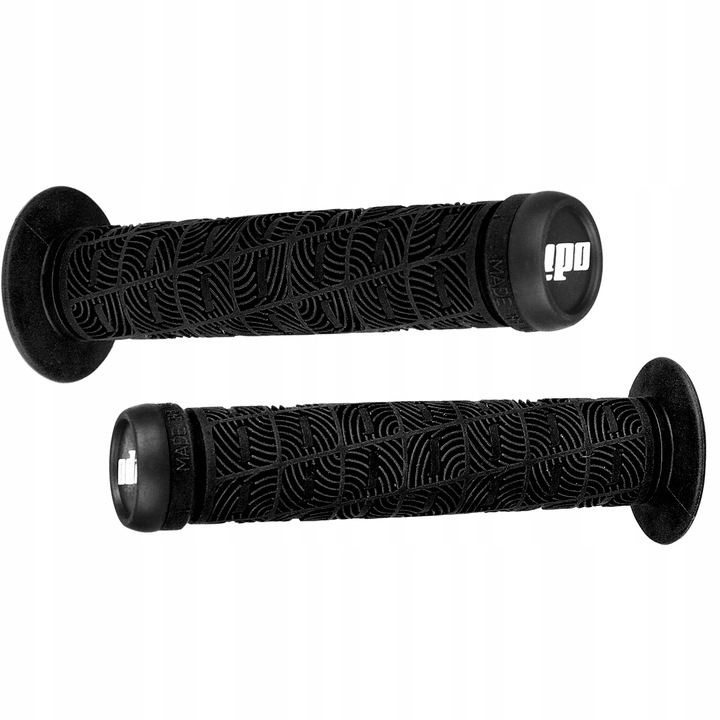 Mansoane bicicleta ODI, model "O", 143mm, 30mm, negru, set cu dopuri