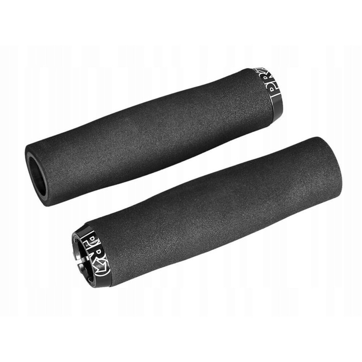 Mansoane bicicleta PRO Foam, 32x132mm, negre, set 2 bucati