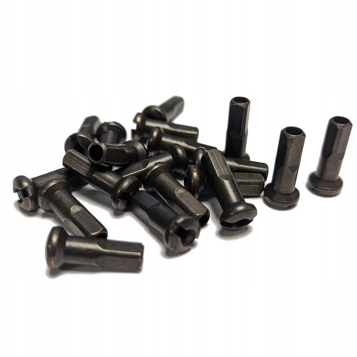 Niplu reducator Sapim Polyax 14mm, 100 bucati, negru, pentru spite 2,3mm