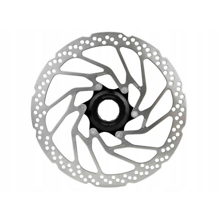 Спирачен диск за велосипед Shimano, SM-RT30 203 mm сребрист