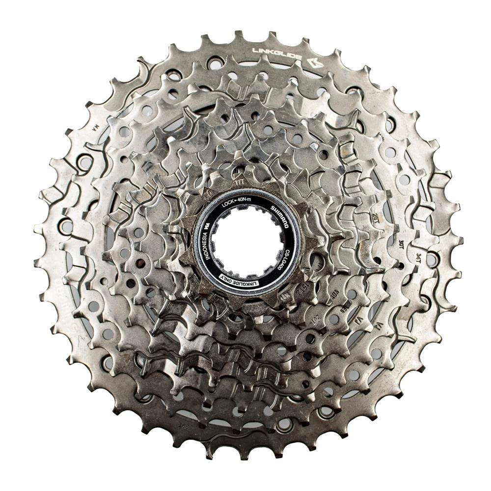 Pinioane bicicleta Shimano CS-LG400, 10 viteze, 11-39T, Linkglide