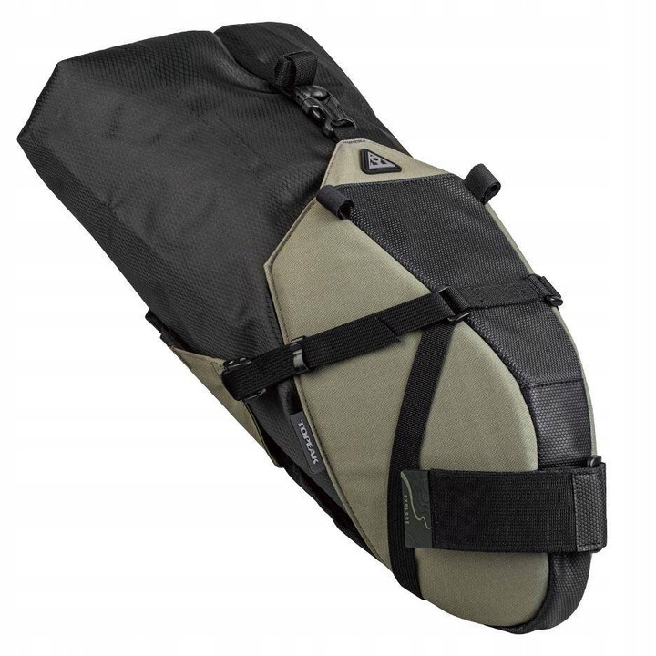 Geanta portbagaj sub sa, Topeak Backloader X, 10 litri, verde, 46x24x22cm