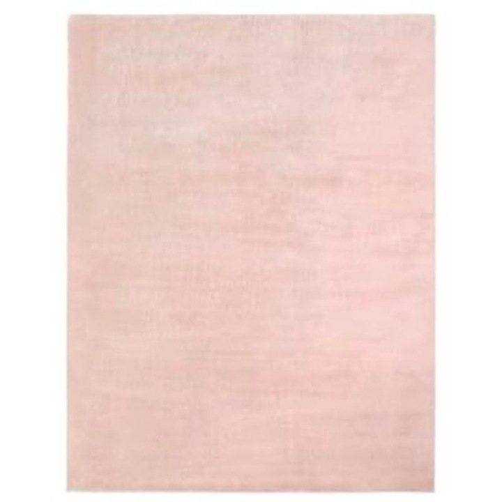 Covor Antiderapant, Mocheta Gilau, Pufos, Roz Pudra, 60x120cm