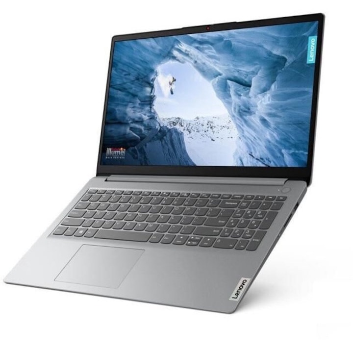 Lenovo 15 "6", Intel Pentium, Intel Pentium N5030, 8GB, DDR4, SSD 256GB, LED, Matt kijelzõ, 1920x1080, No OS, NO DVD!, AUDIO, Intel UHD Graphics 600, WLAN, Bt, 1xUSB, 1xUSB 3.2, 1xUSB Type-C, WEBCAM, HDMI