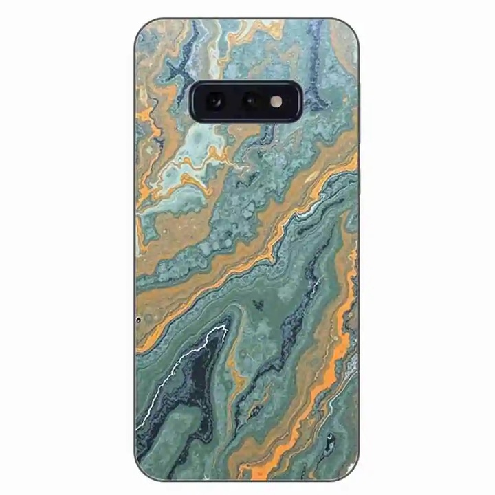 Husa compatibila cu Samsung Galaxy S10e Silicon Gel Tpu Model Forest Flame Marble