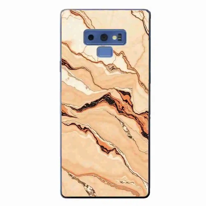 Husa compatibila cu Samsung Galaxy Note 9 Silicon Gel Tpu Model Desert Stone Marble