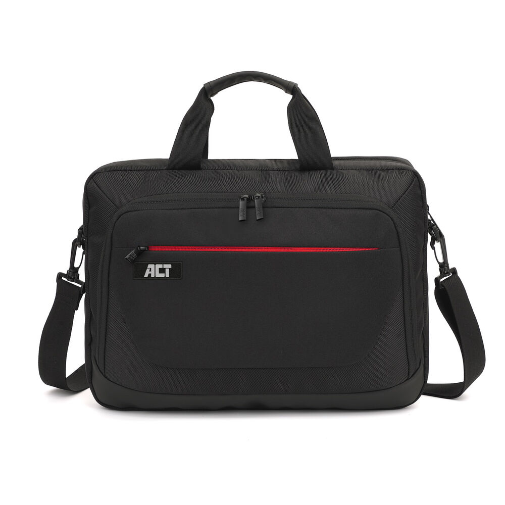 Geanta laptop ACT AC8570 Suburb, neagra, pentru laptopuri pana la 15,6", 420x320x70mm
