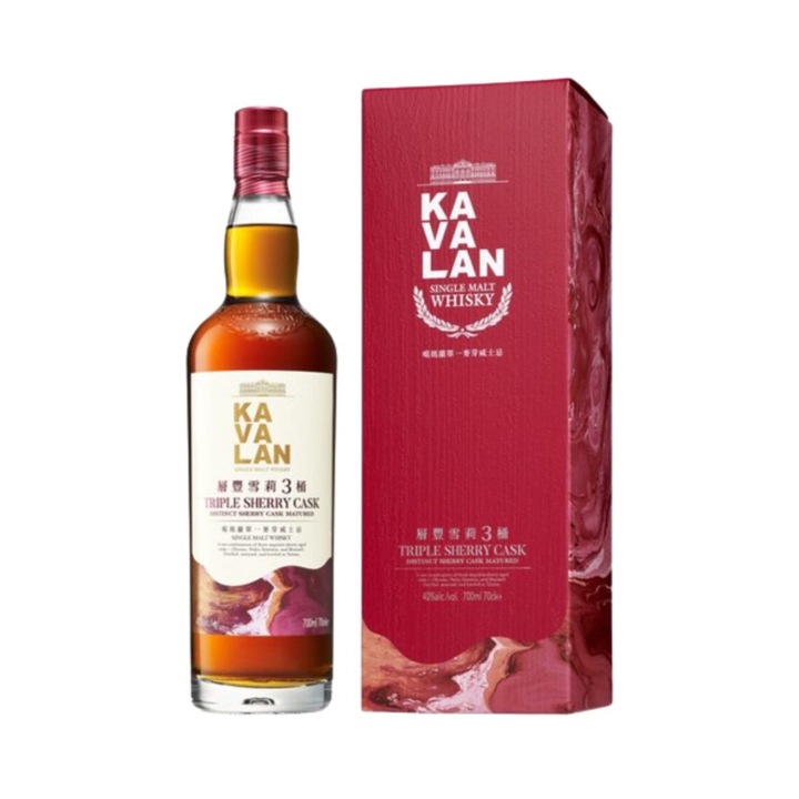 Whisky Kavalan Triple Sherry Cask, Cutie, 40%, 0.7l