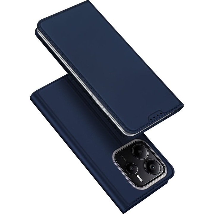 Калъф Dux Ducis Skin Pro за Xiaomi Redmi Note 14 5G, Тъмно синьо