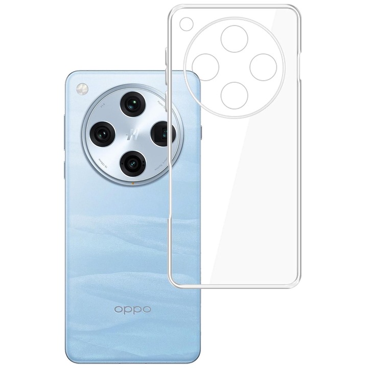 Tok, 3mk Clear Case kompatibilis Oppo Find X8 Pro, Átlátszó