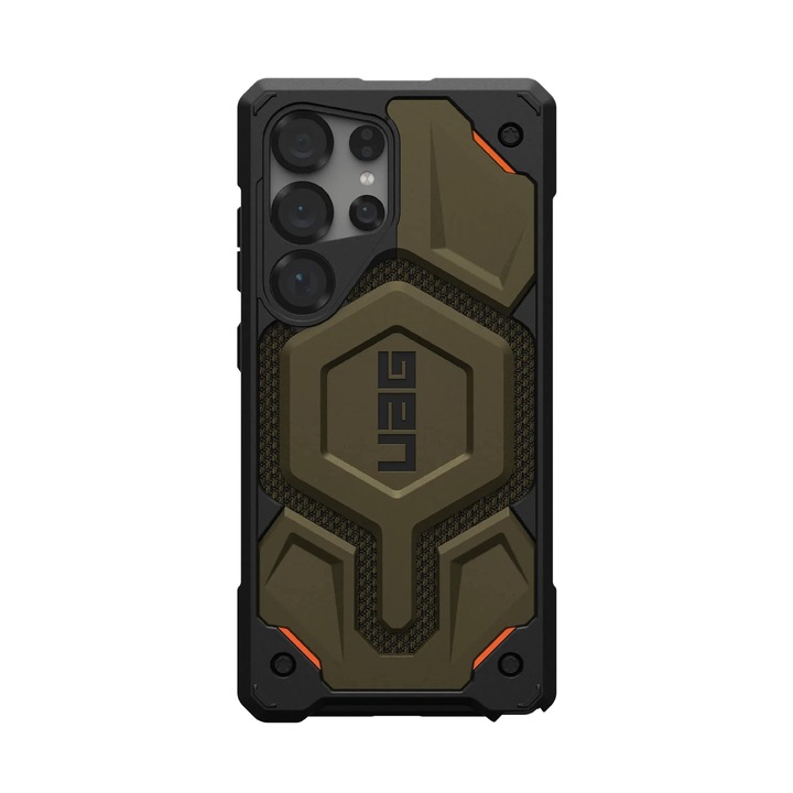 Калъф UAG Monarch Pro, съвместим с Samsung Galaxy S25 Ultra Kevlar Green