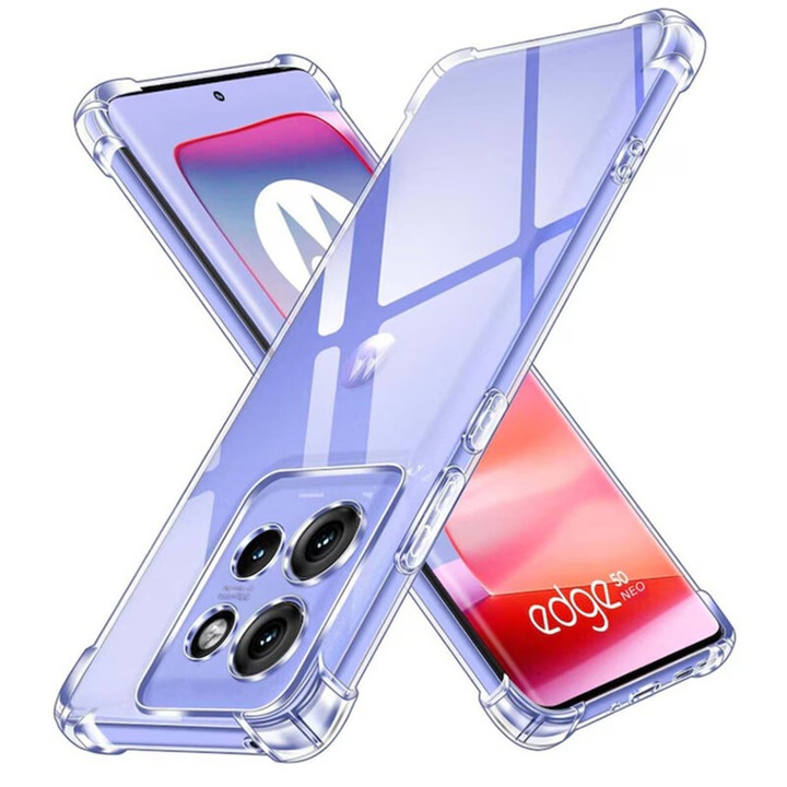 Кейс за Motorola Moto Edge 50 Neo tpu airshock прозрачен
