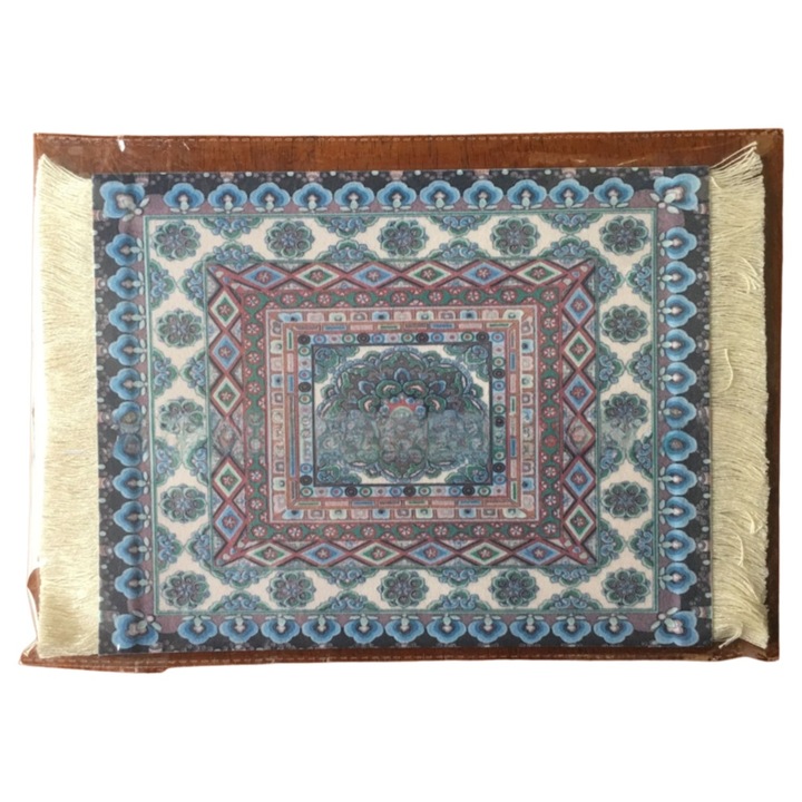Mousepad Zeaicos, stil traditional, model colorat, 25x20cm