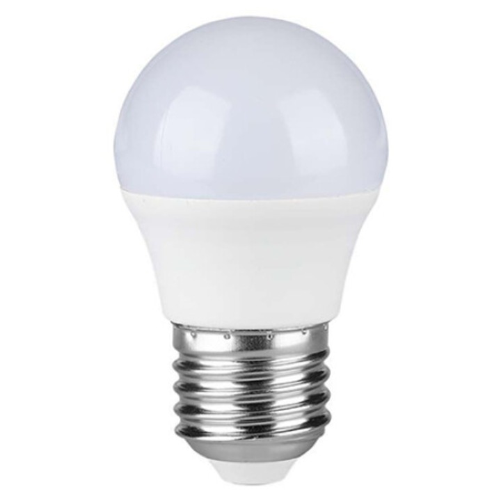 Bec led e27 g45 3.7w 3000k cip samsung V-tac