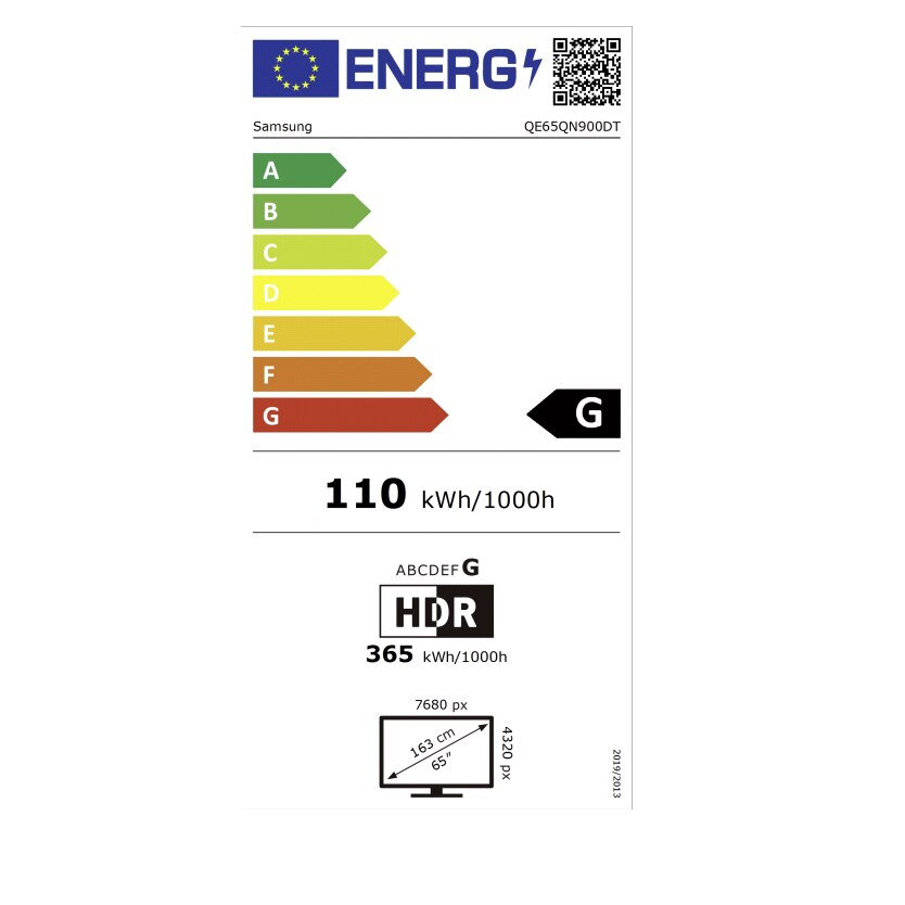 Televizor Samsung Neo QLED 8K 65QN900D, 163 cm