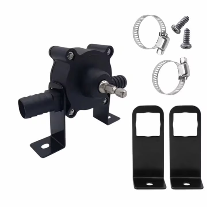 Pompa de Transfer Lichide Actionata de Bormasina Electrica sau pe Baterii