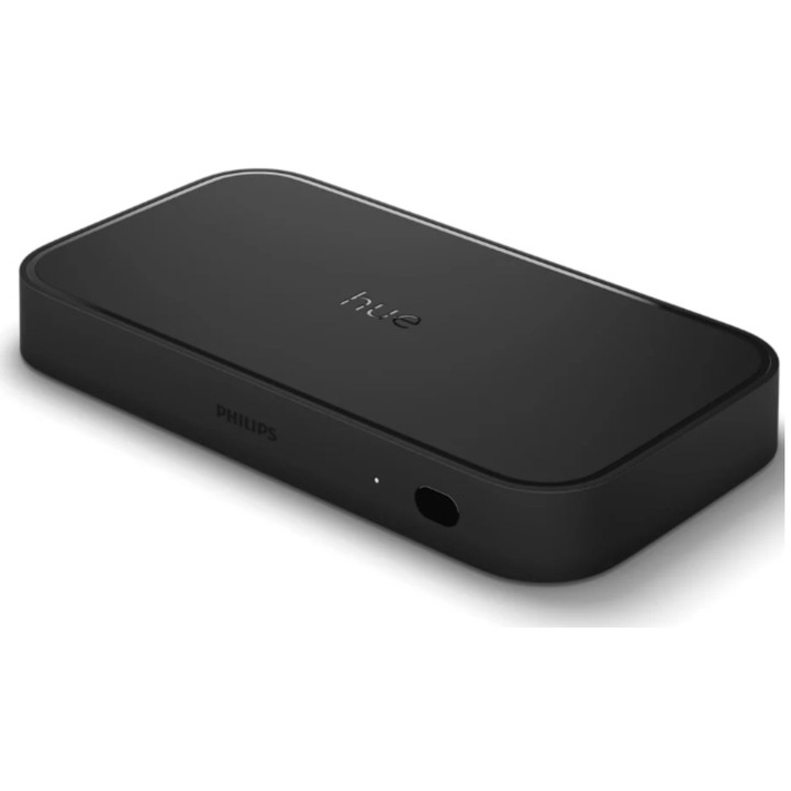 Philips Hue Play HDMI Gen 2 szinkrondoboz, a fények szinkronizálásához a TV képével, Wi-Fi, 4 port, infravörös vevő, 8K60Hz/4K120Hz/4K 60Hz/1080p 120Hz/HDR10+ & Dolby Vision, Dolby Atmos, Amazon HDCP és Google 2.1s HDCPa HDMI 2.1.