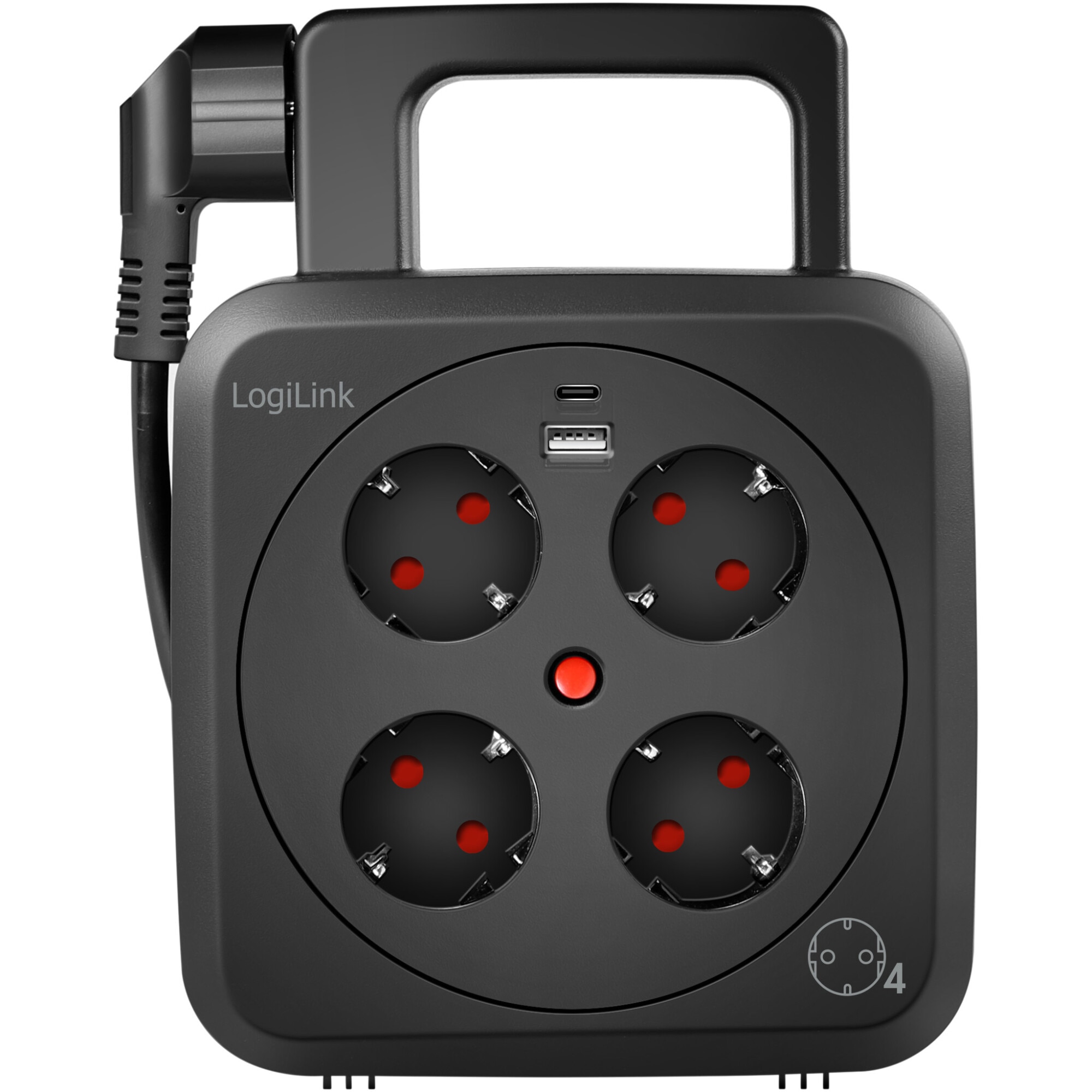 LINDY 40462 - USB-poort slot (10 stuks) zonder sleutel: Code blauw