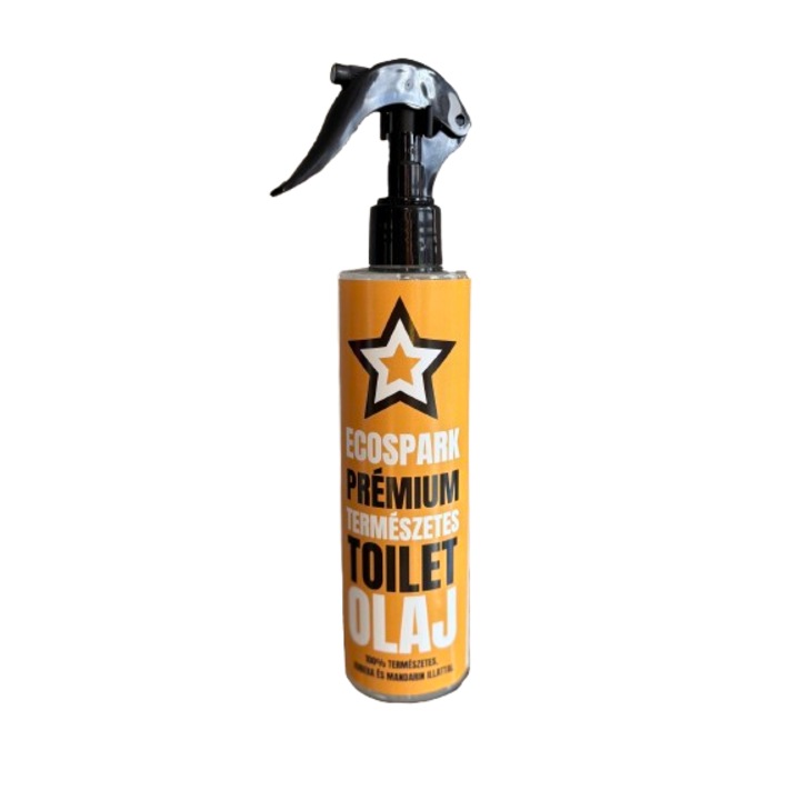 EcoSpark Természetes WC olaj, kubeba és mandarin illatú, 250ml